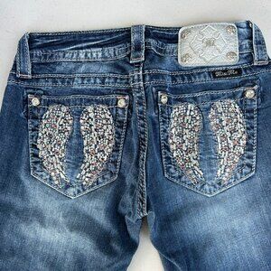 Miss Me Bling pocket Jeans sz 25